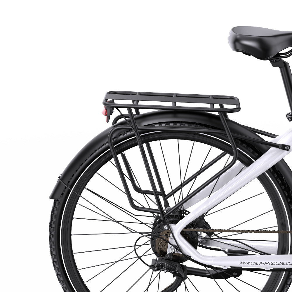 Portapacchi dell'OneSport OT05 Pro in colore bianco