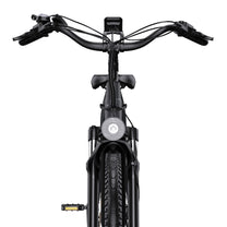 Manubrio dell'OneSport OT05 Pro con display e comandi in colore nero