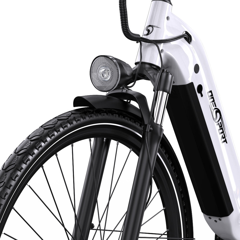 Faro anteriore dell'OneSport OT05 Pro in colore bianco