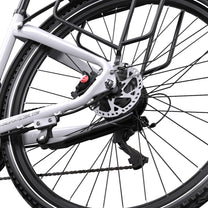Cambio e catena dell'OneSport OT05 Pro in colore bianco
