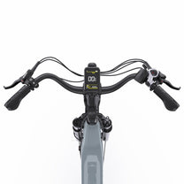 Manubrio dell'OneSport OT05 Pro in colore azzurro dall'alto