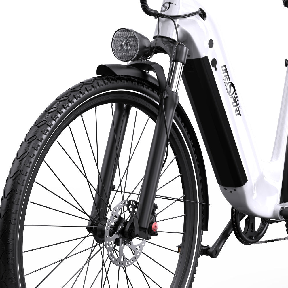 Sospensione dell'OneSport OT05 Pro in colore bianco