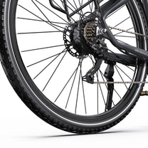 Cambio e catena dell'OneSport OT05 Pro in colore nero