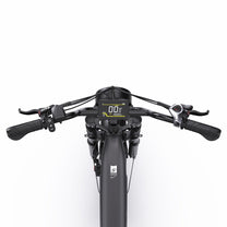 Manubrio dell'OneSport OT08 Pro in colore grigio dall'alto