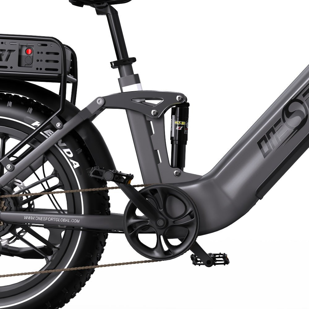 Telaio dell'OneSport OT08 Pro in colore grigio