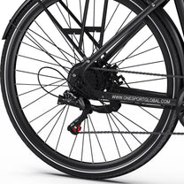 Cambio e catena dell'OneSport OT12 in colore nero