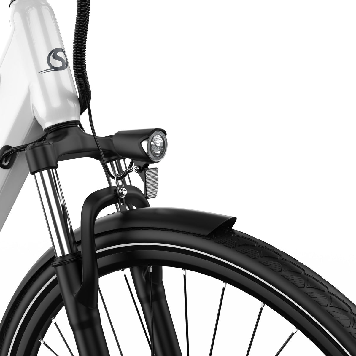 Parafango dell'OneSport OT12 in colore bianco