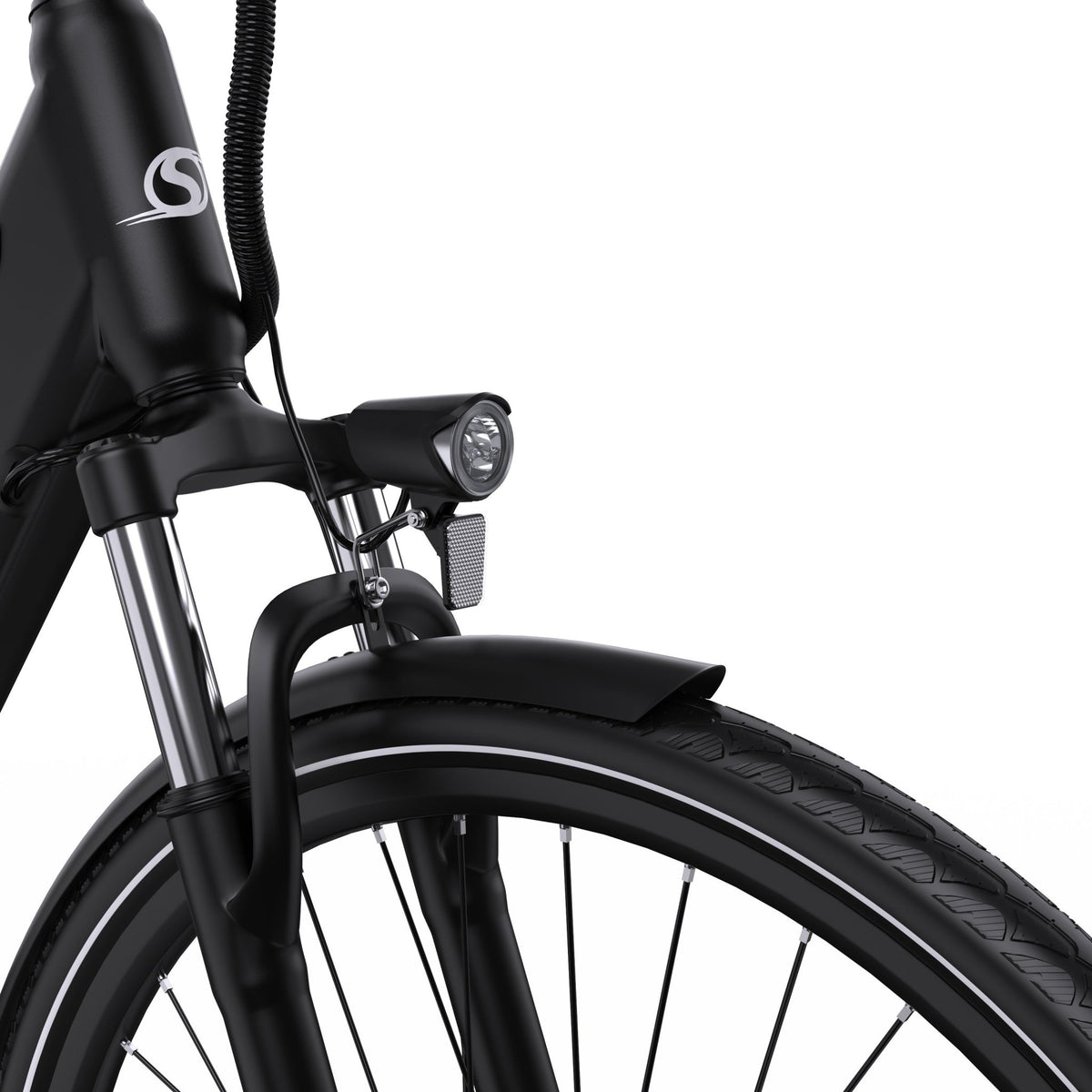 Faro anteriore dell'OneSport OT12 in colore nero