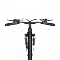 Manubrio dell'OneSport OT12 in colore nero dall'alto