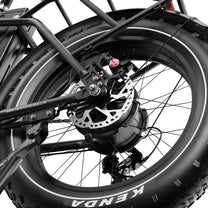 Freno a disco dell'OneSport OT16 Max in colore nero