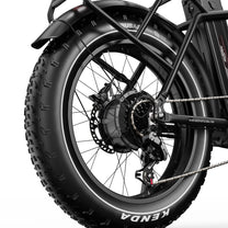 Motore nel mozzo dell'OneSport OT16 Max in colore nero