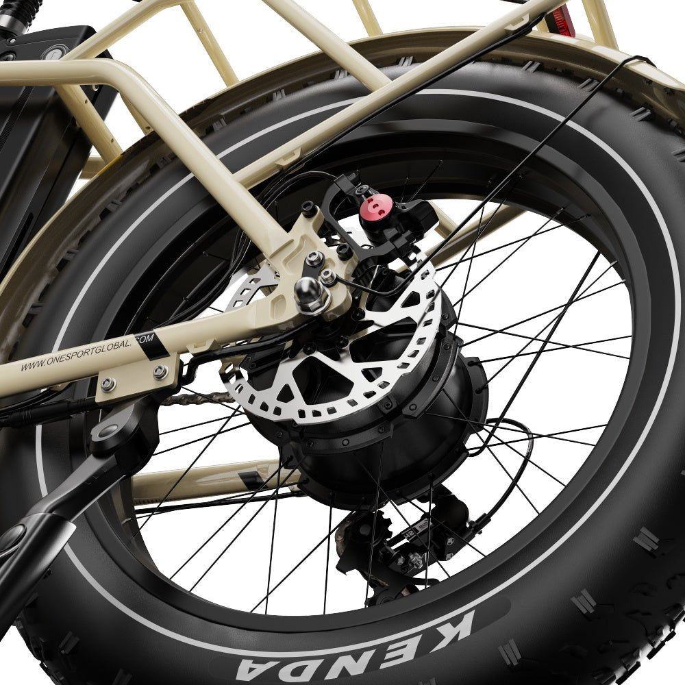 Freno a disco dell'OneSport OT16 Max in colore beige