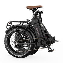 Portapacchi dell'OneSport OT16 Max in vista laterale in colore nero