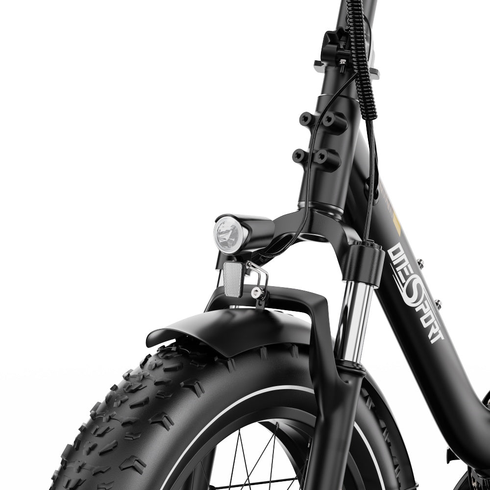 Faro anteriore dell'OneSport OT16 Max in colore nero