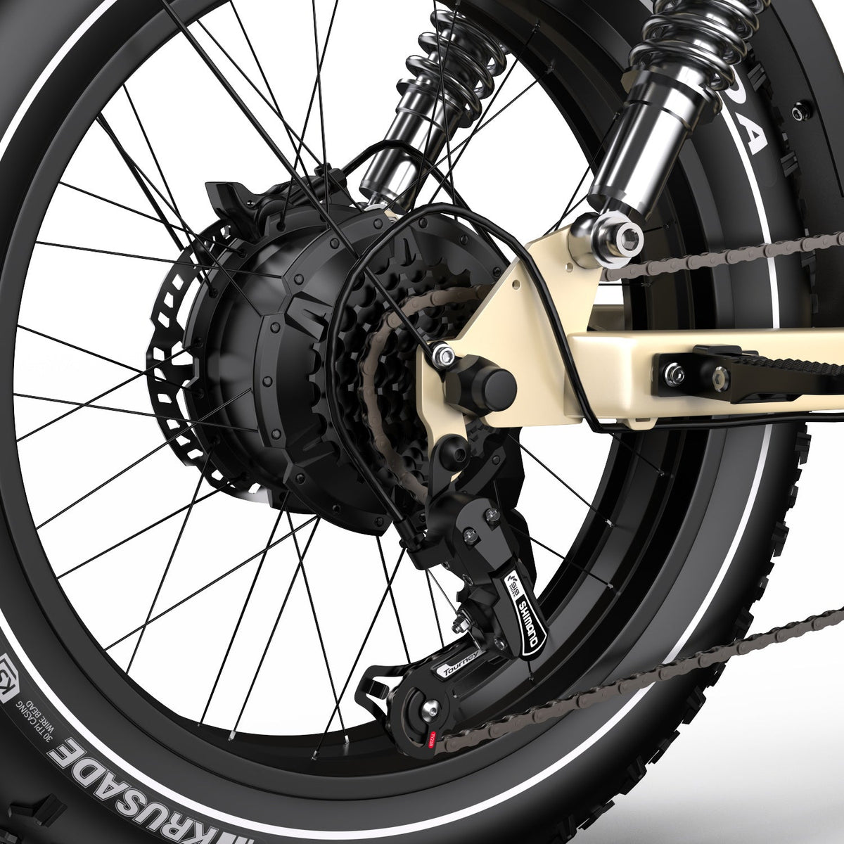 Motore nel mozzo dell'OneSport W77