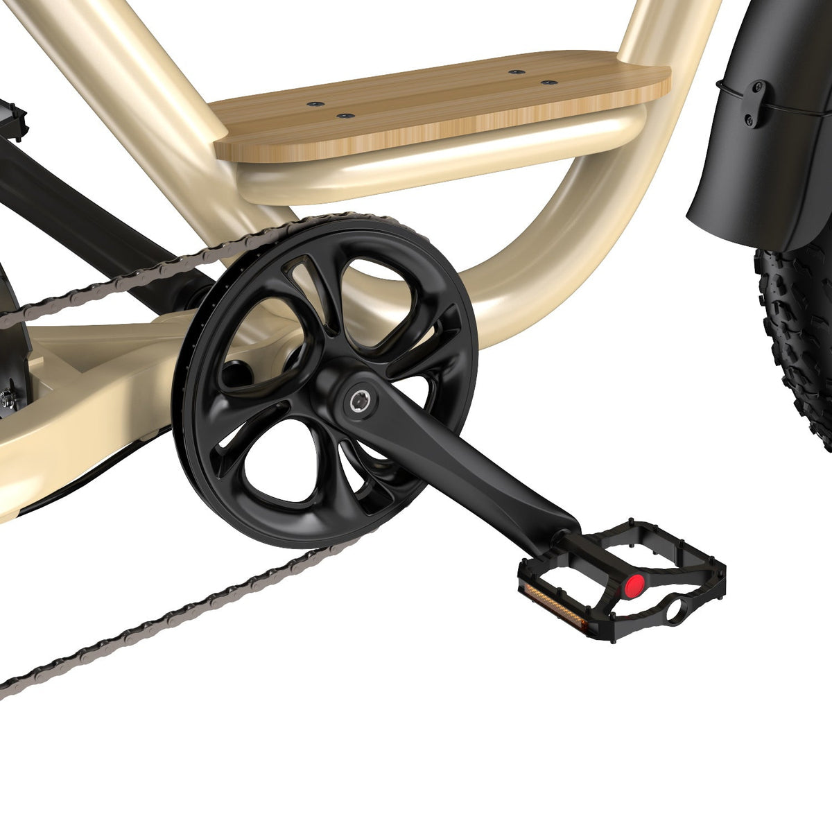 Guarnitura e pedali dell'OneSport W77
