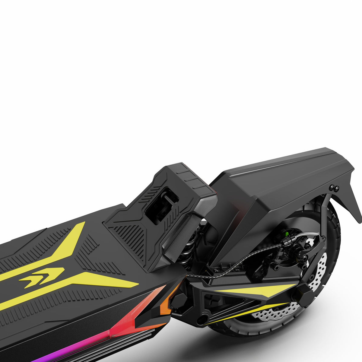 Dettaglio del monopattino elettrico OOTD SR1