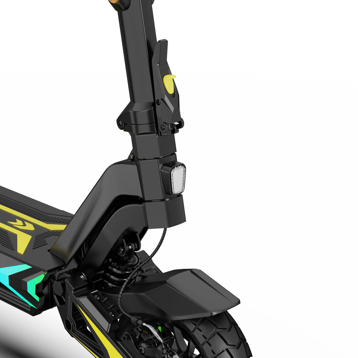 Dettaglio del monopattino elettrico OOTD SR1