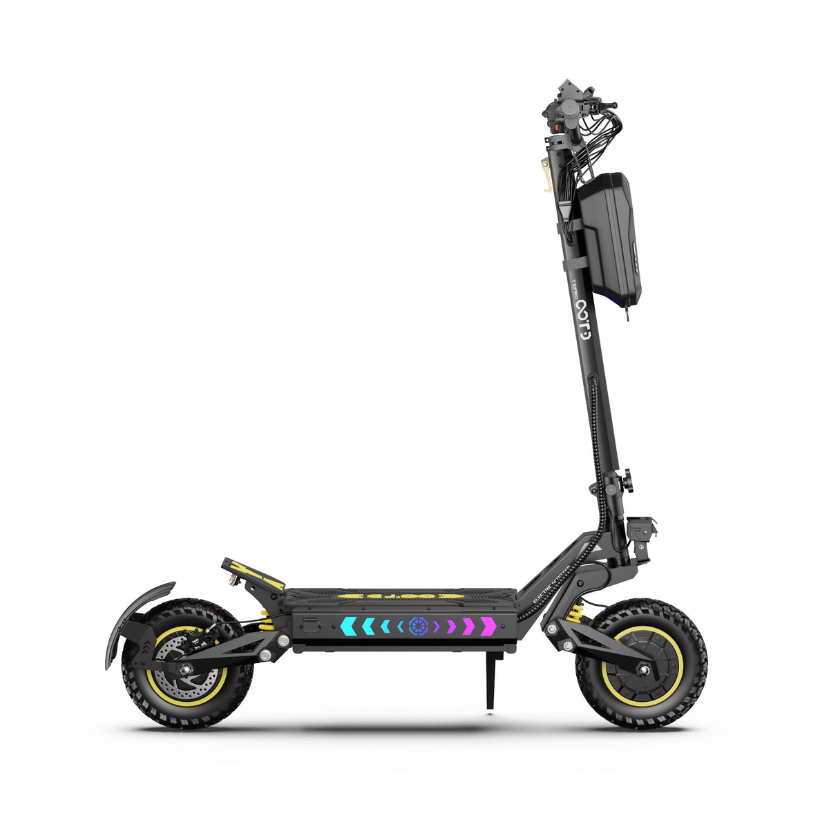 Monopattino elettrico OOTD T10 Pro visto dal lato opposto