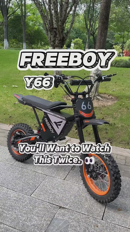 FREEBOY Y66 Teens Ebike 14 3000W Power & Premium Details Built for Next-Level Riding