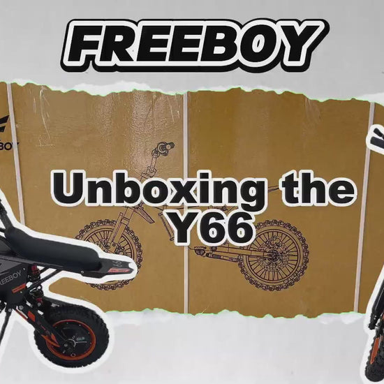 FREEBOY Y66 Unboxing the 3000W Teen E-Bike