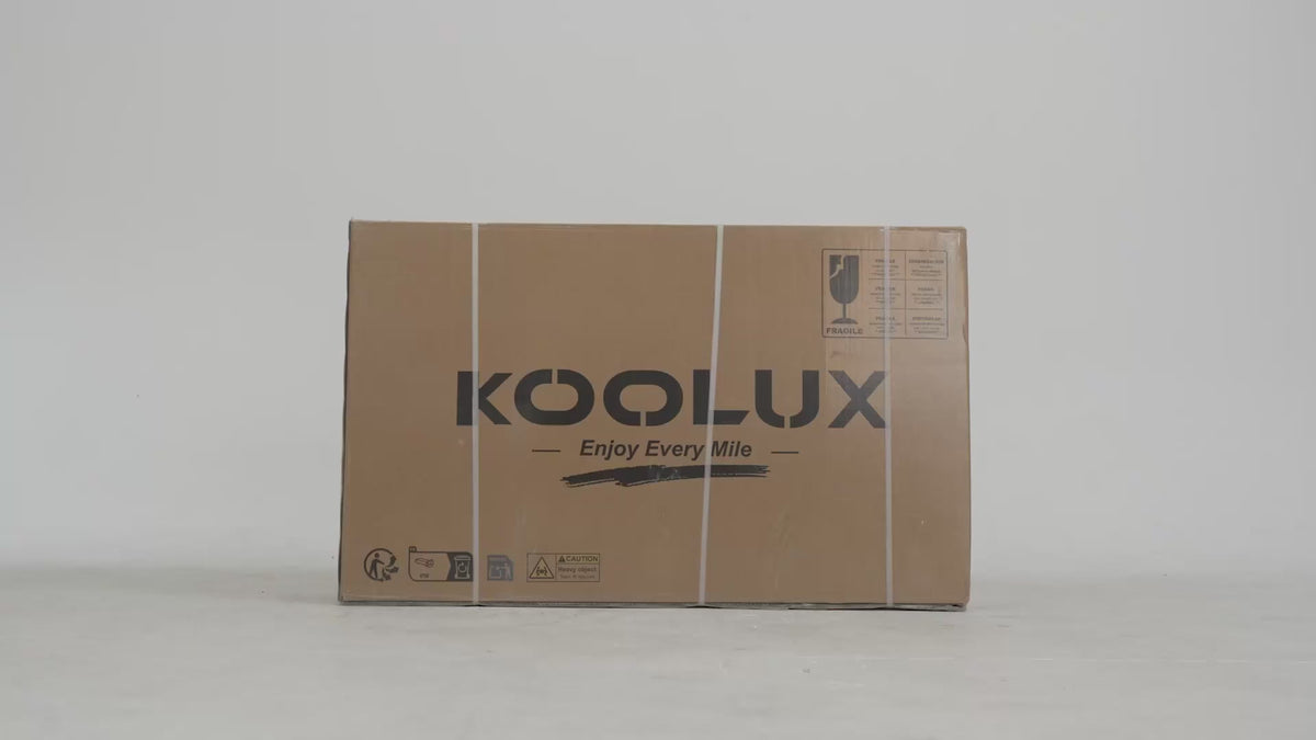 KOOLUX X9 Mini Electric Bike Installation and Unboxing