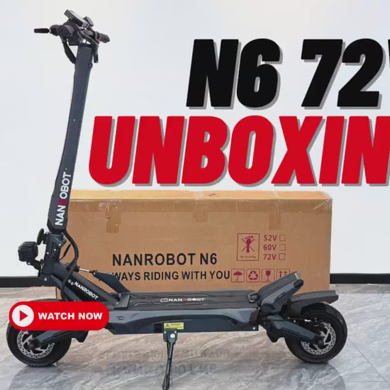 Unboxing N6 72V - Nanrobot Official Guide