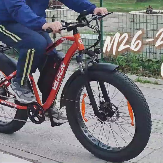 VARUN M26-2 PLUS Review _ The Orange Fat Tire E-Bike Everyone Is Talking About