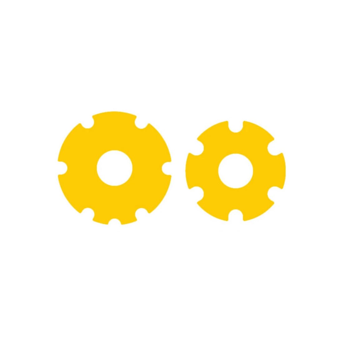 Adesivo riflettente di sicurezza per copertura ruota - Accessori - Wheelyshop