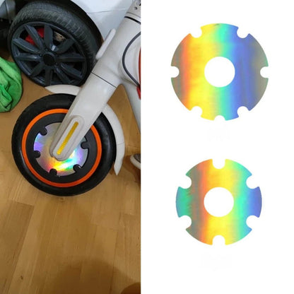 Adesivo riflettente di sicurezza per copertura ruota - Accessori - Wheelyshop