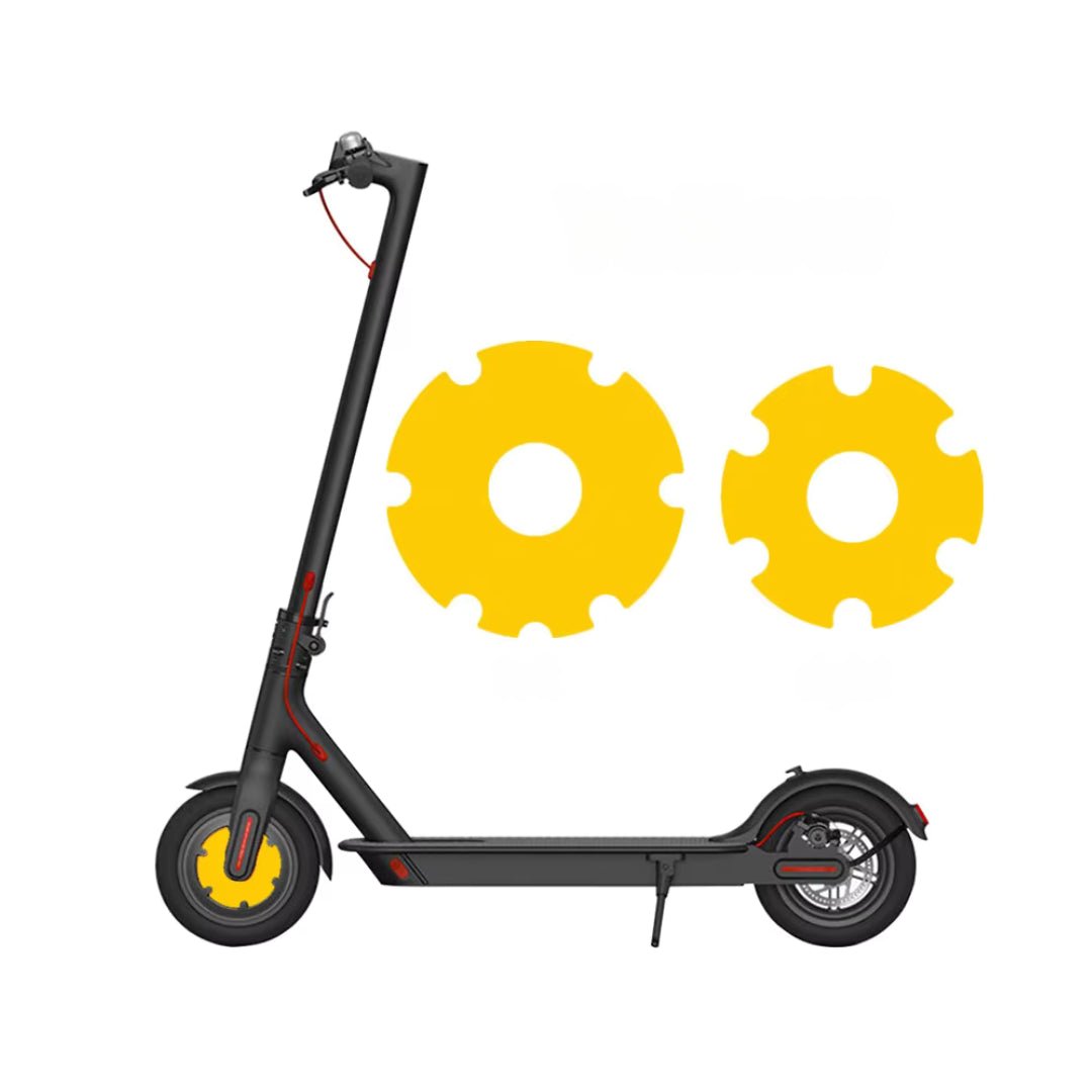 Adesivo riflettente di sicurezza per copertura ruota - Accessori - Wheelyshop