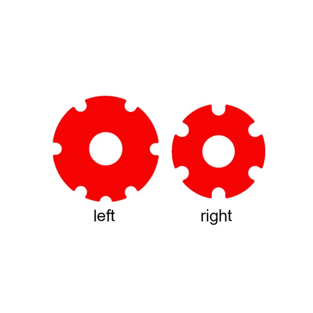 Adesivo riflettente di sicurezza per copertura ruota - Accessori - Wheelyshop