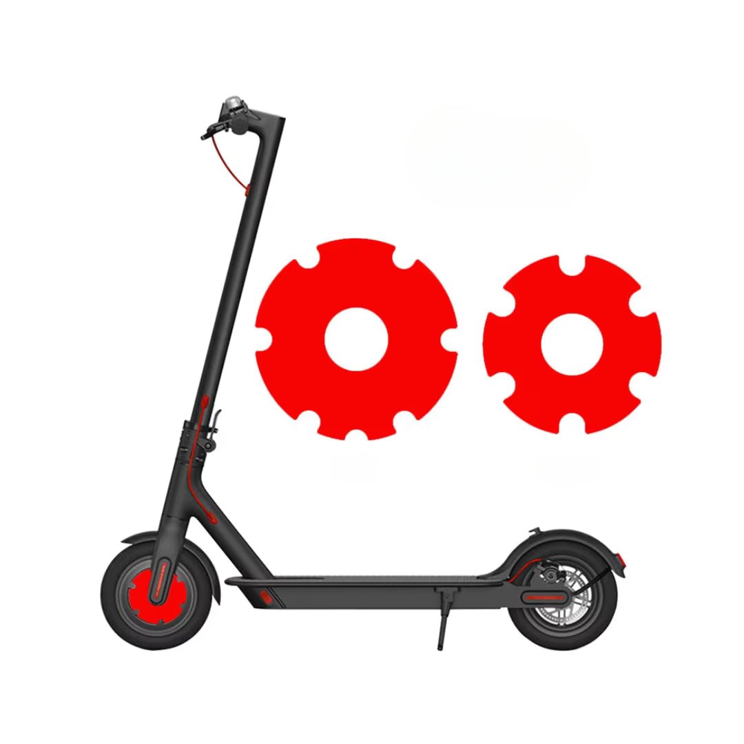 Adesivo riflettente di sicurezza per copertura ruota - Accessori - Wheelyshop