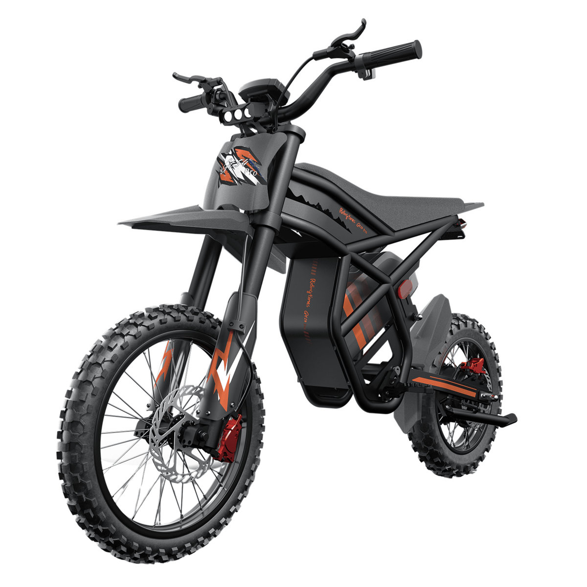 Moto da cross elettrica Ridingtimes GT54 Pro vista di fronte