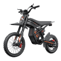 Moto da cross elettrica Ridingtimes GT54 Pro vista di tre quarti da destra