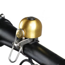 Campanello Retro Edition in oro in primo piano