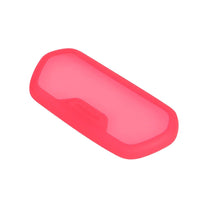 Protezione display per Ninebot E2 in rosso, vista di sbieco