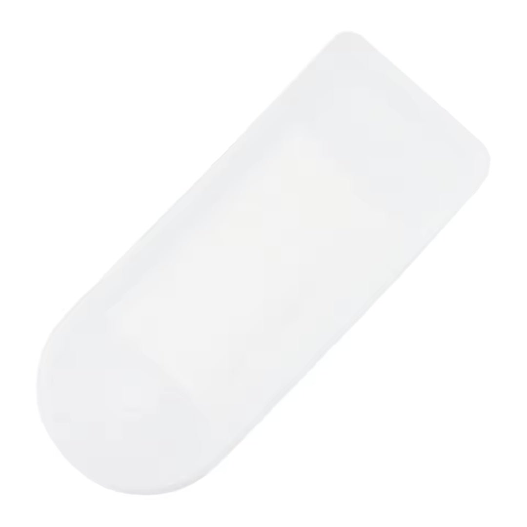 Proteggischermo per Xiaomi 4 Lite 2ª generazione in trasparente, vista di sbieco