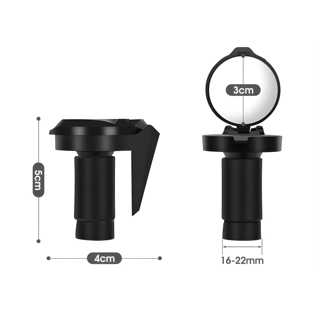 Smart backspegel - Mini - Tillbehör - Wheelyshop