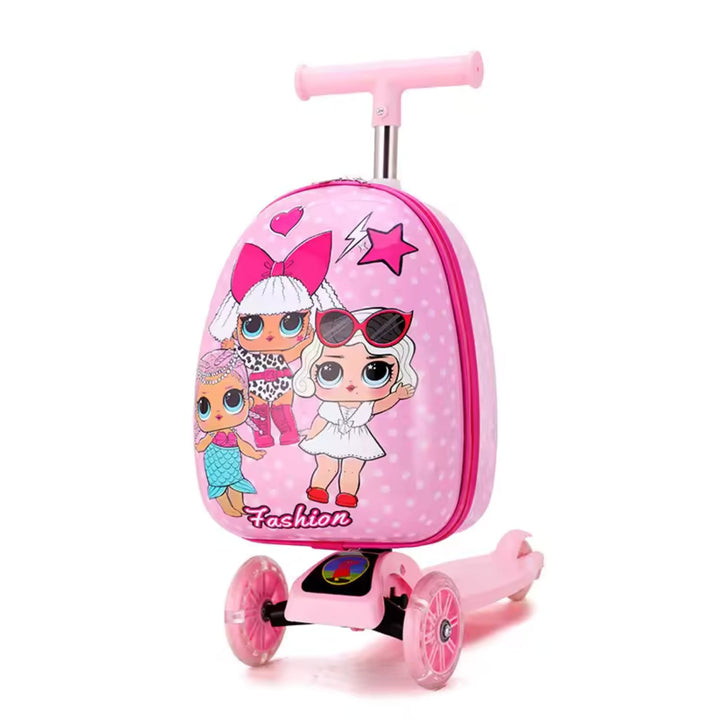 Monopattino per bambini con valigia smart