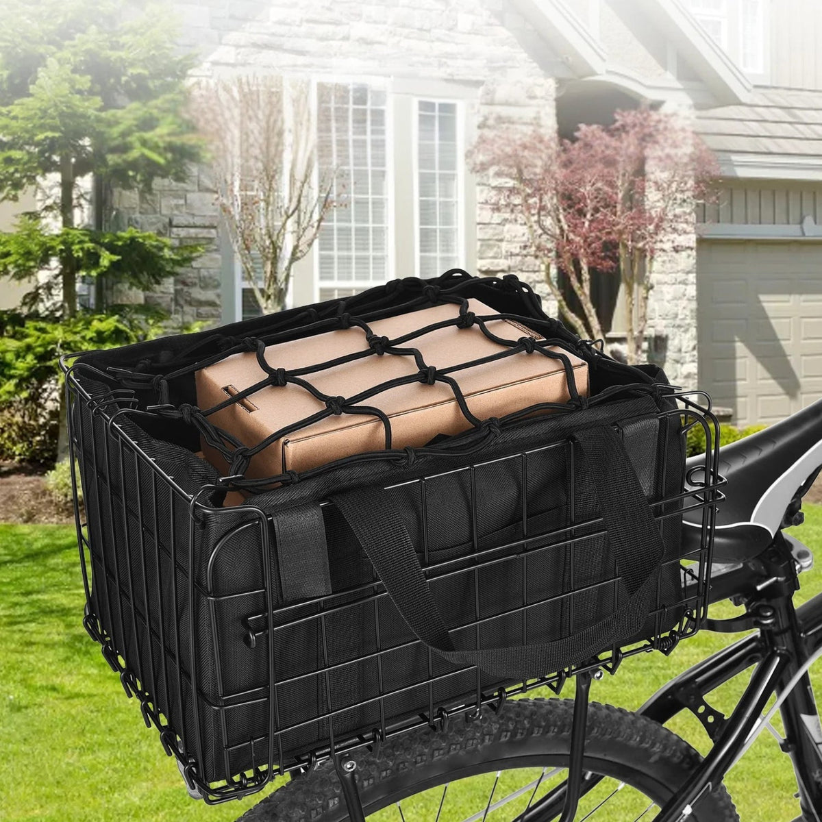 Cestino bici smart con contenitore rimovibile - Accessori - Wheelyshop