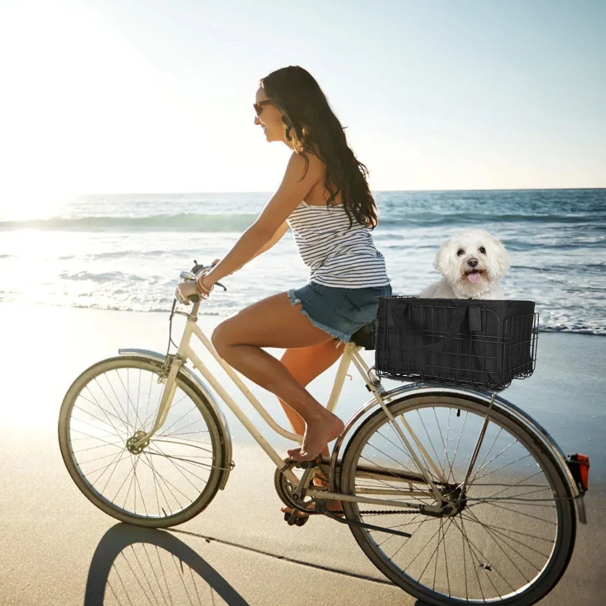 Cestino bici smart con contenitore rimovibile - Accessori - Wheelyshop