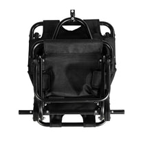 Dettaglio del carrello da traino Smart in nero