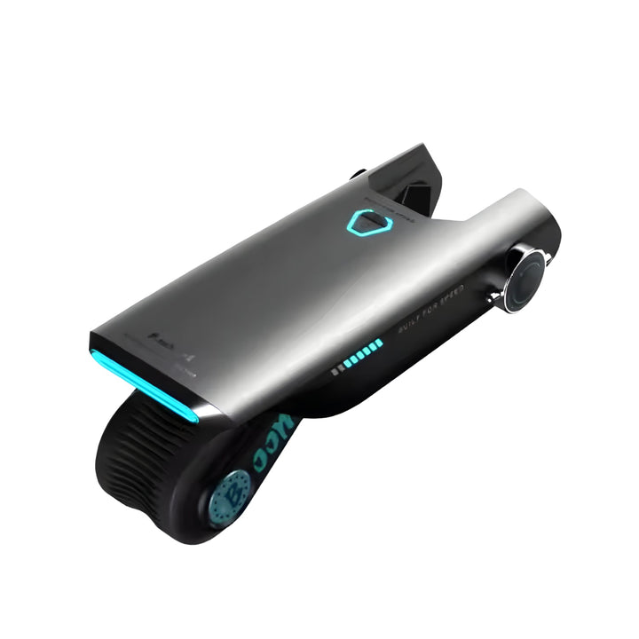 Kit di assistenza elettrica smart per bici con luce accesa