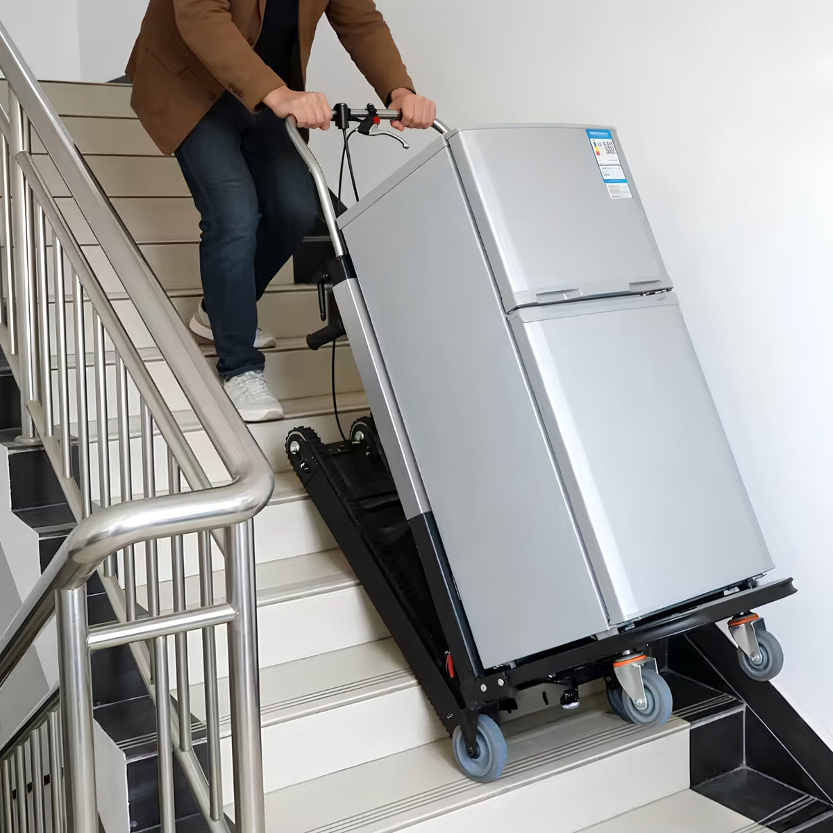 Smart elektrisk trappklättrande transportvagn - Tillbehör - Wheelyshop