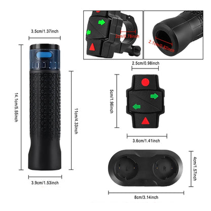 Manopole in gomma smart con indicatori Plus - Accessori - Wheelyshop
