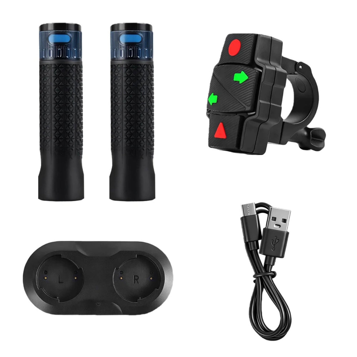Manopole in gomma smart con indicatori Plus - Accessori - Wheelyshop