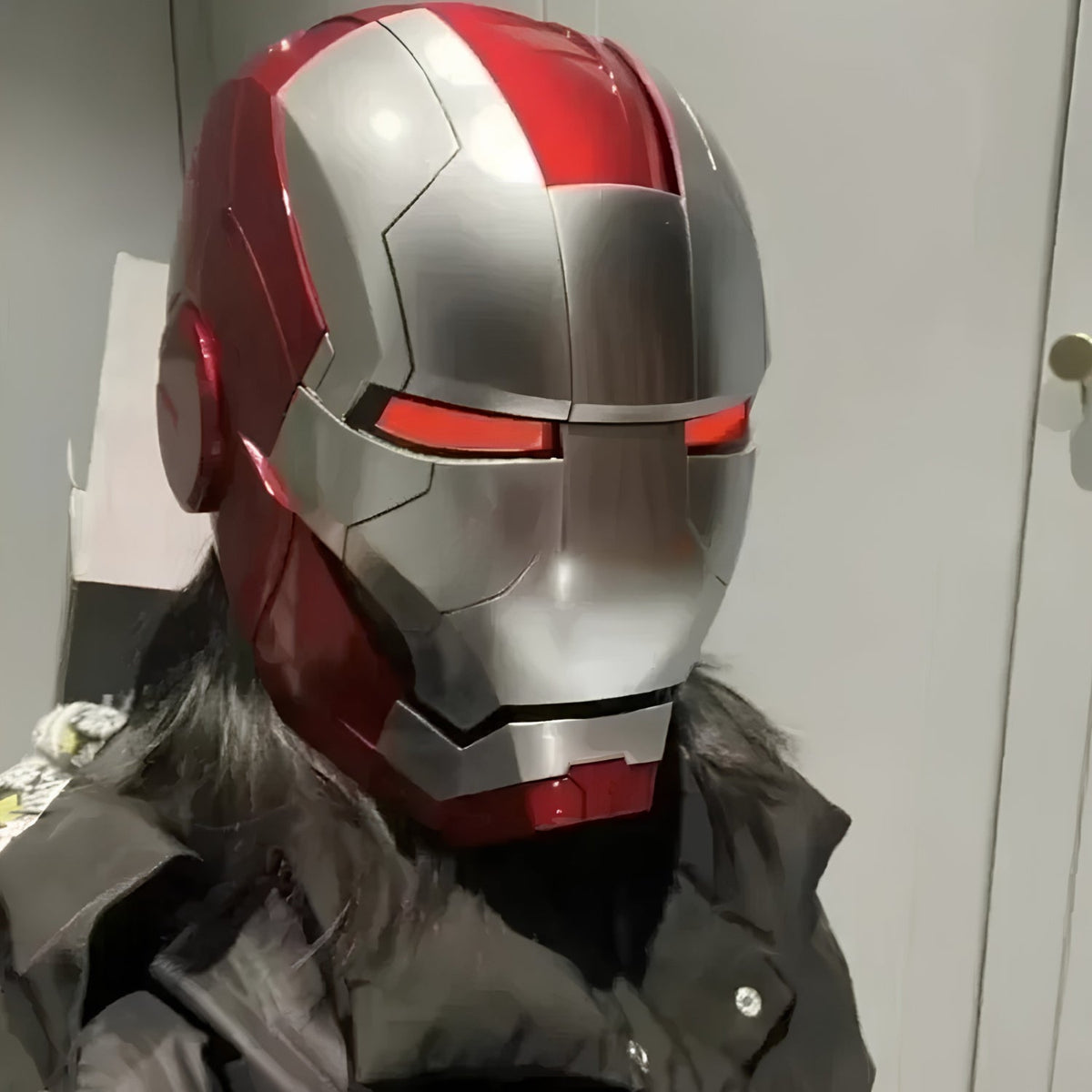 Smart hjälm - Iron Man Edition - Tillbehör - Wheelyshop