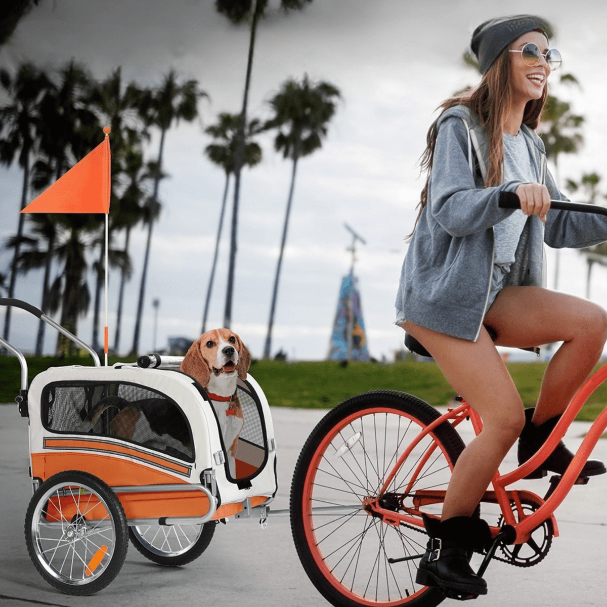Smart husdjursvagn cykel 20303B - vagn - Wheelyshop