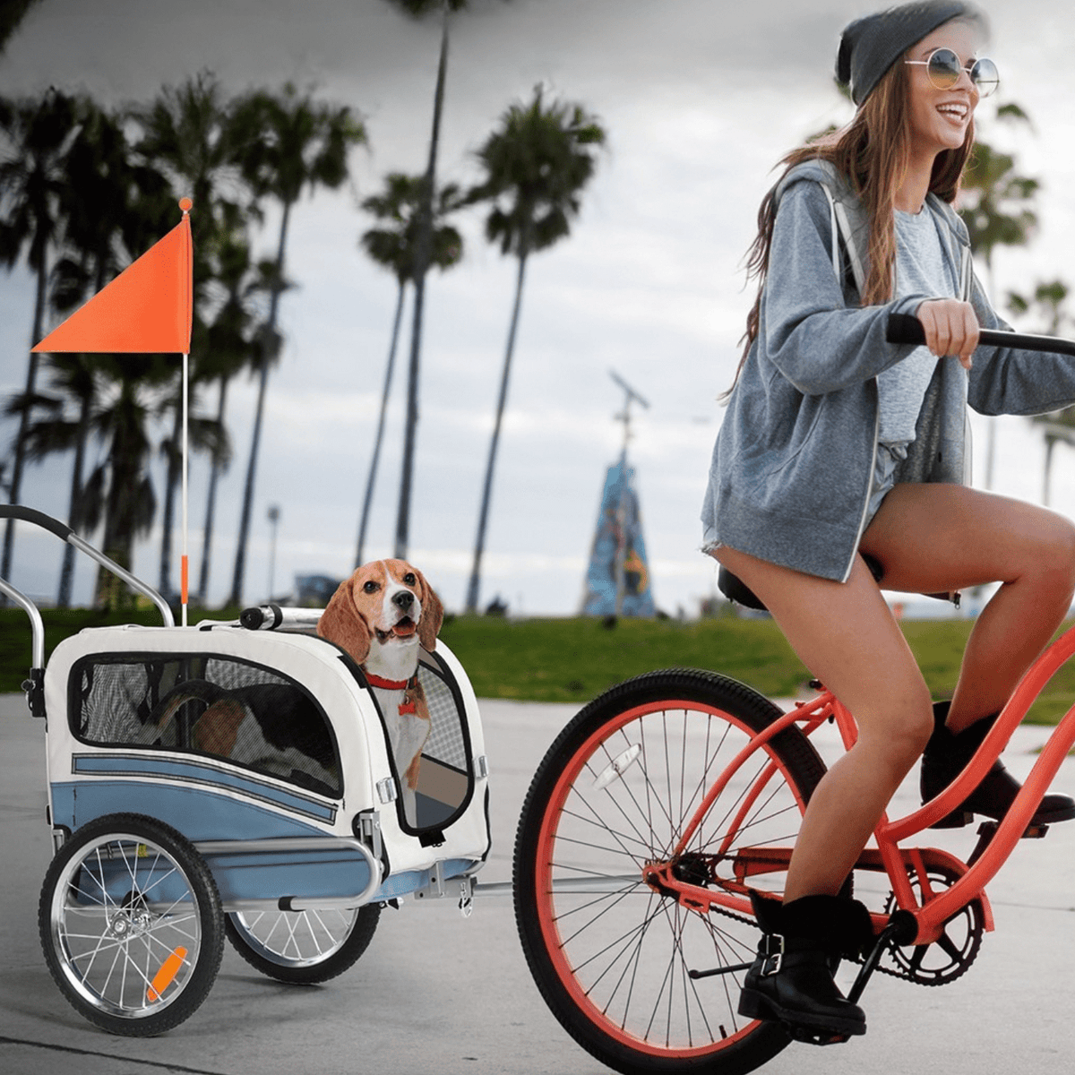 Smart husdjursvagn cykel 20303B - vagn - Wheelyshop